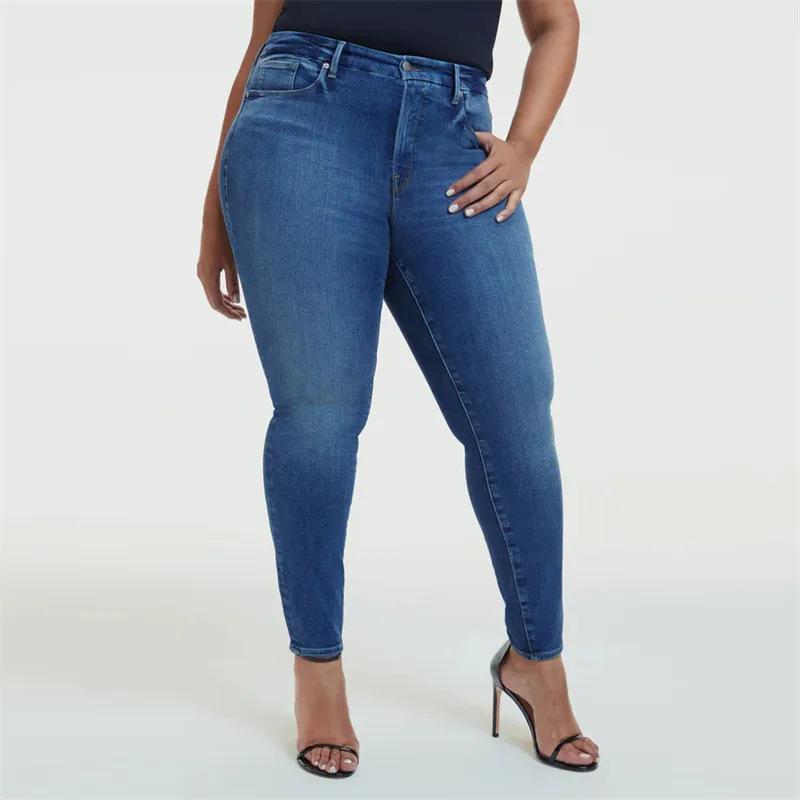 Womens Jeans & Jeggings | 31" Denim Stretch Elastic Waist Jegging